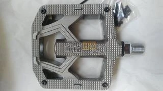 Педалі магнієві Primo Balance aluminium platform, 4 ПРОМ підшипника Cr-Mo вісь,сірі