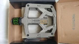 Педалі магнієві Primo Balance aluminium platform, 4 ПРОМ підшипника Cr-Mo вісь,сірі