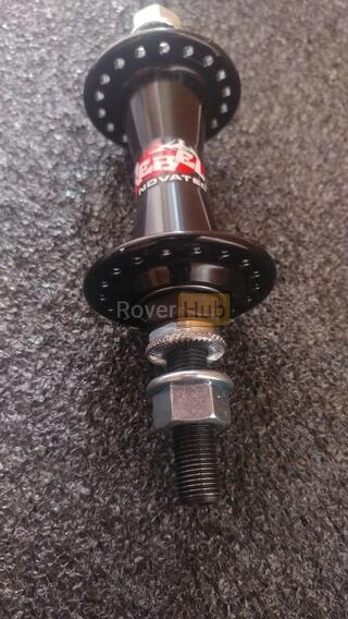 Втулка на промах передня Novatec Rebel 36 спиць 10мм порожниста 4130 Cr-Mo вісь