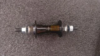 Втулка на промах передня Novatec Rebel 36 спиць 10мм порожниста 4130 Cr-Mo вісь