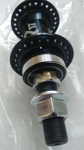 Задня X17 BMX на промах 48 спиць Dual різьблення під фривіл 35мм та 30мм Flip-Flop 14мм ось втулка велосипедная