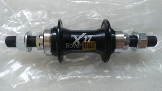 Задня X17 BMX на промах 48 спиць Dual різьблення під фривіл 35мм та 30мм Flip-Flop 14мм ось втулка велосипедная