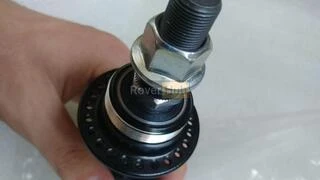 Задня X17 BMX на промах 48 спиць Dual різьблення під фривіл 35мм та 30мм Flip-Flop 14мм ось втулка велосипедная