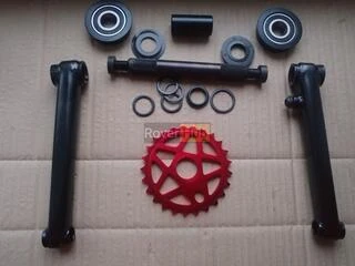 Велосипедная система KHE bikes 4130 Cr-Mo шатуны + USA каретка на промах + звезда 25Т