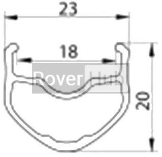 Обід 27.5" Remerx Magic 584x18мм 32отв. чорн.