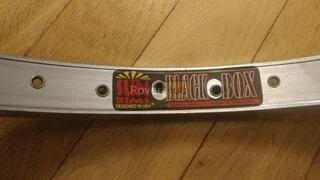 Обід 20&quot; Sun Rims Black Box 36 спиць БМХ BMX пістонований хромований