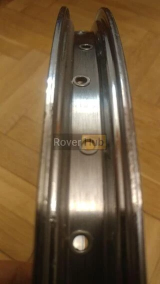 Обід 20" Sun Rims Black Box 36 спиць БМХ BMX пістонований хромований