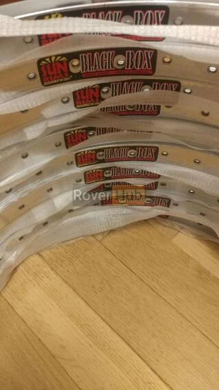 Обід 20" Sun Rims Black Box 36 спиць БМХ BMX пістонований хромований