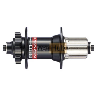 Втулка задня Novatec D042SB-11 32 отвори під диск чорний 11SP (D042SB-11S-32H-B) велосипедна втулка