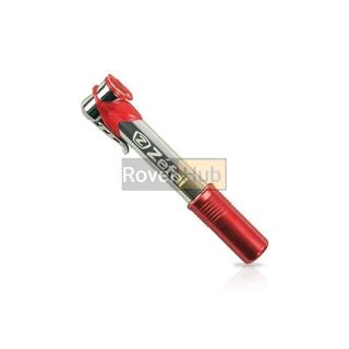 Велосипедний насос Zefal "Air Profil Micro" (8422), алюмінієвий до 7 bar, 88g, 165мм, schrader/presta, червоний
