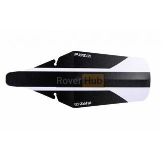 Крило велосипедне Zefal 28" "Shield Lite XL" (2561A) пластиків. задн. 24 g, під сідло, біло-чорн. (3420582563002)