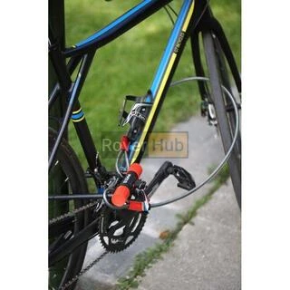 Трос Zefal "K-Traz Cable L" вело/мото, (4913B) 10х2200 мм, сірий