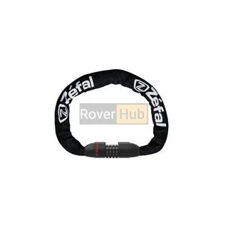 Замок Zefal "K-Traz M12 Code" вело/мото, (4918) ланцюг 8*1200 мм, 3 ключі, чорний (3420584918015)