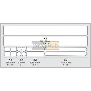 Захист рами Zefal "Skin Armor L" (2601) поліуретан. прозр. (14шт) (3420582601018)