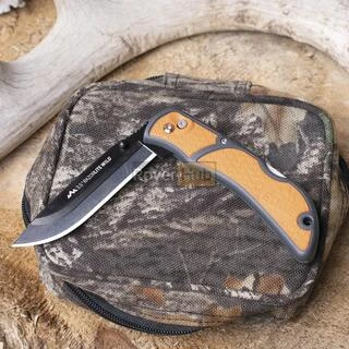 Ніж складаний Outdoor Edge RazorLite Wild зі змінними лезами з Японської нержавіючої сталі для EDC бушкрафту