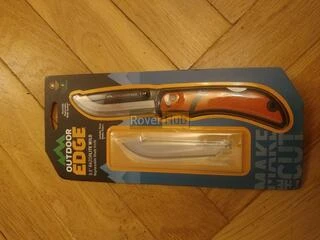 Ніж складаний Outdoor Edge RazorLite Wild зі змінними лезами з Японської нержавіючої сталі для EDC бушкрафту