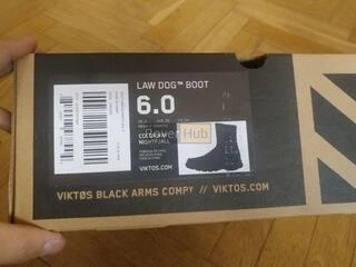 Берці з натуральної шкіри США Viktos Law Dog 39р 24см черевики тактичні / туристичні / охорони