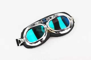 Очки "РЕТРО", черно-серебристые (хамелеон стекло), MT-006