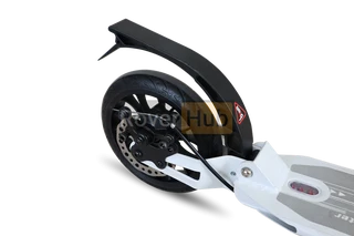 Самокат складаний VNC PY-2021C білий з амортизаторами, колеса 200мм,