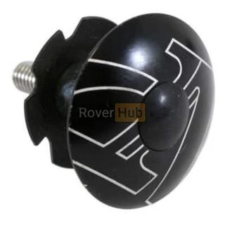 Ромашка + кришечка + болт VP 1.1/8&quot; в зборі алюмінієва чорна для BMX БМХ MTB МТБ