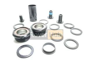 Каретка X17 Euro под 22мм вал на 4 пром подшипниках 1.37"x24T BMX БМХ на промышленных подшипниках