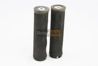 Грипси ODI Tinker Juarez Dread Lock Grip Graphite w/Black Clamp сірі із чорними замками