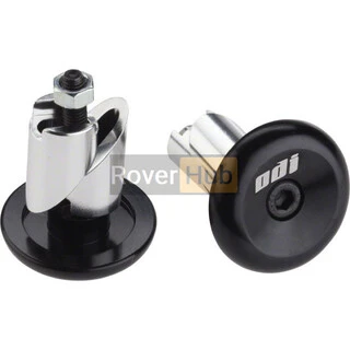 Баренди ODI Aluminium End Plugs w/ Lasered Logo Black (чорні)