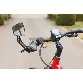 Дзеркало Zefal ZL Tower 56 (4744) для електровелосипеда, в кермо, з кутом нахилу, велике, чорне