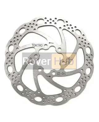 Гальмівний ротор Tektro Хвилястий 160 мм під болти + 6 болтів