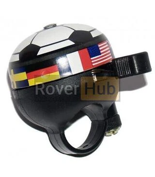 Дзвінок X17 сталевий з пластиком, м'яч із прапорами