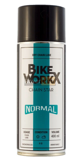 Мастило для ланцюга BikeWorkX Chain Star &ldquo;normal&rdquo; спрей 400 мл.