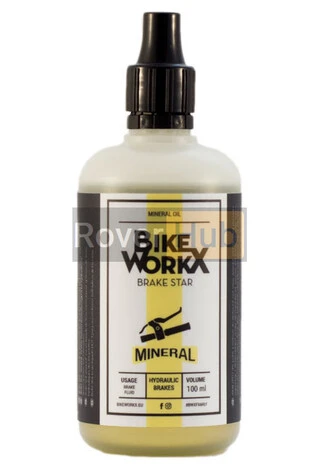Гальмівна рідина BikeWorkX Brake Star Мінеральна олія 100 мл.