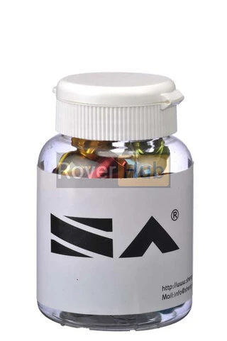 Окінцівка Sheng-An A1 для гальмівного троса та перемикання, білий, 500шт/банка