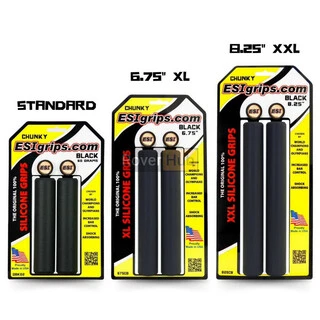 Гріпси ESI XXL 8.25" Chunky Black (чорні)