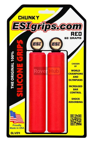 Гріпси ESI Chunky Red (червоні)
