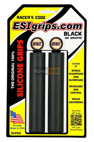 Гріпси ESI Racer's Edge Black (чорні)