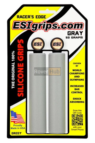 Гріпси ESI Racer's Edge Gray (сірі)