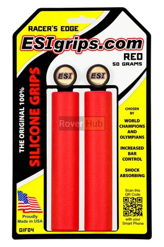 Гріпси ESI Racer's Edge Red (червоні)