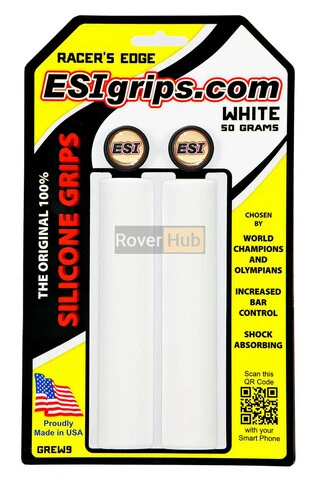 Гріпси ESI Racer's Edge White (білі)