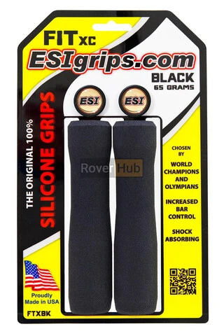 Гріпси ESI Fit XC Black (чорні)