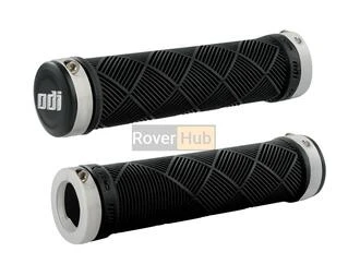 Гріпси ODI Cross Trainer MTB Lock-On Bonus Pack Black w/White Clamps (чорні з белыми замками)