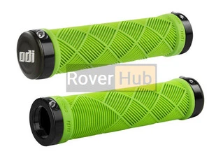 Гріпси ODI Cross Trainer MTB Lock-On Bonus Pack Lime Green w/Black Clamps (салатовые з чорними замками)