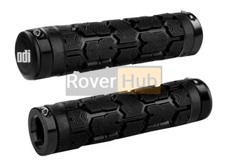 Гріпси ODI Rogue  MTB Lock-On 130mm Bonus Pack Black w/Black Clamps (чорні з чорними замками)