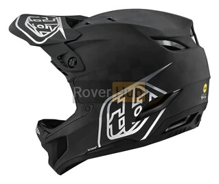 Вело Шолом фуллфейс TLD D4 Carbon [Stealth Black/Silver] Розмір L