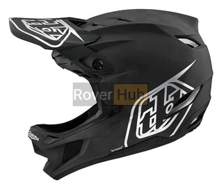 Вело Шолом фуллфейс TLD D4 Carbon [Stealth Black/Silver] Розмір XL