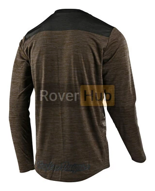 Джерсі TLD Flowline L/S Jersey [Shield Heather Walnut/Charcoal] XL