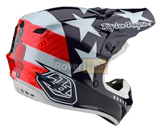 МотоШолом TLD SE4 POLYACRYLITE [FREEDOM RED / WHITE] L