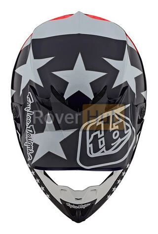 МотоШолом TLD SE4 POLYACRYLITE [FREEDOM RED / WHITE] L