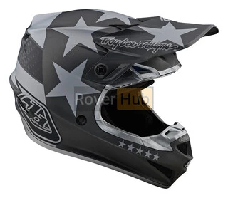 МотоШолом TLD SE4 POLYACRYLITE [FREEDOM BLACK / GRAY] L