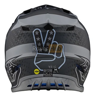 МотоШолом TLD SE4 POLYACRYLITE [FREEDOM BLACK / GRAY] M